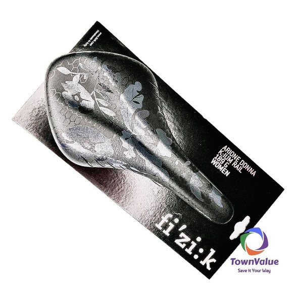 Fizik Arione Donna K:IUM Rail 189G Wing Flex Women Handmade Italy Bicycle Saddle - Picture 3 of 12